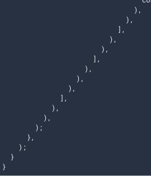 .<a href="/FlutterDev/">Flutter</a> you're really not selling it to me. This is taken from a Flutter tutorial on Google Codelabs