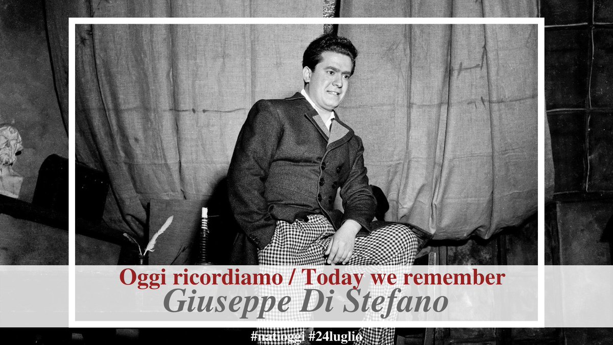 今日はステファノの誕生日!大学一年生の時、いろいろなテノールがナポリ民謡歌ってるCDのマレキアーレ歌ってるの聴いて好きになりました。その後しばらくして亡くなったという悲報を聞いてショックだったのを覚えています。確かに亡くなった翌日赤川次郎が新聞に追悼文を書いていた記憶があります