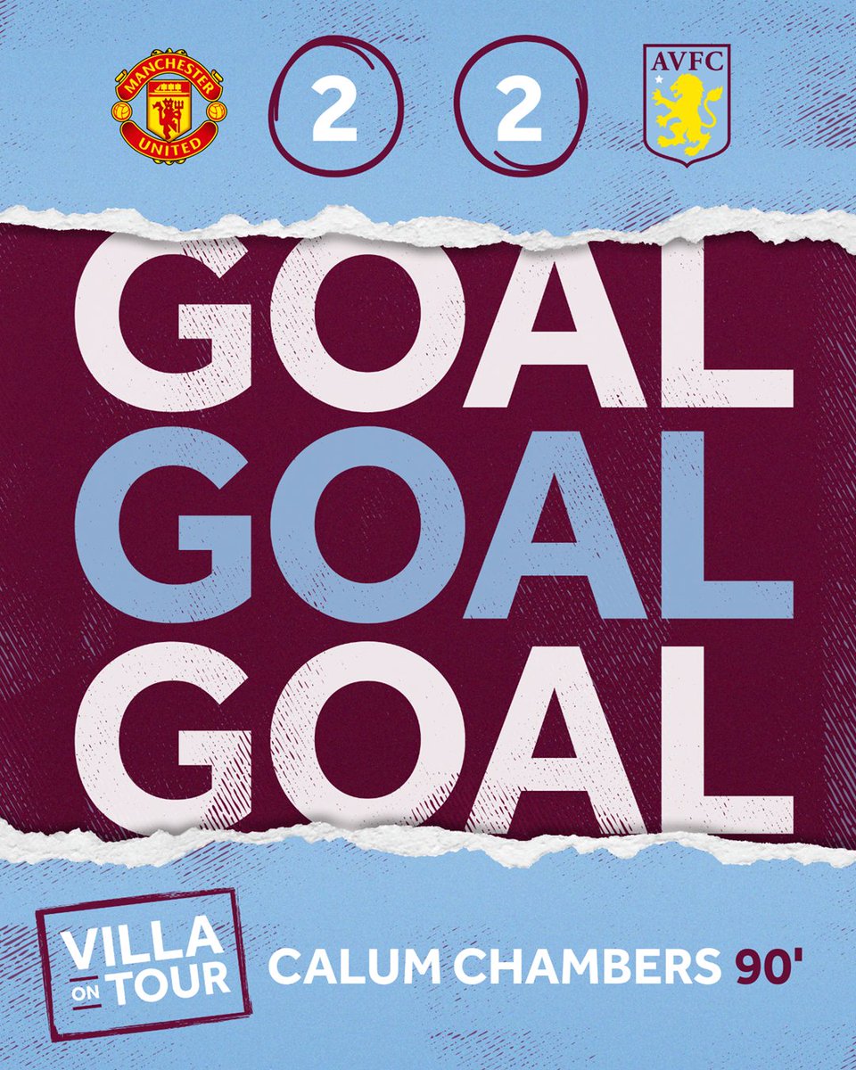AstonVilla's tweet photo. Equaliser! 🙌 

#ICONPerth https://t.co/oPjJrecND4