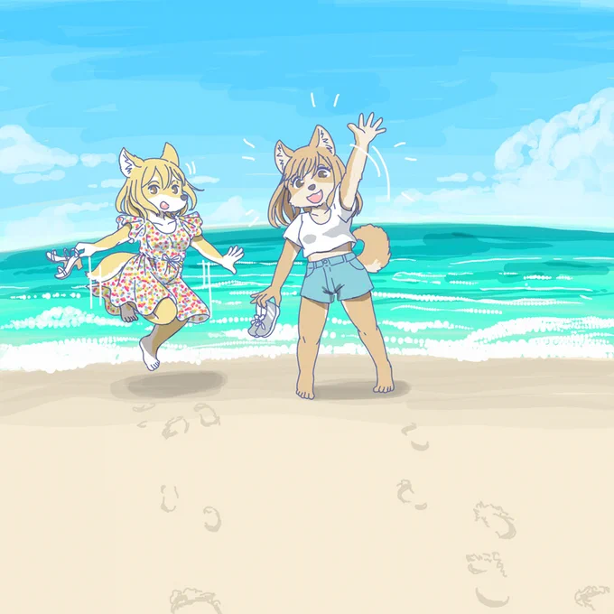 海で遊びたい 