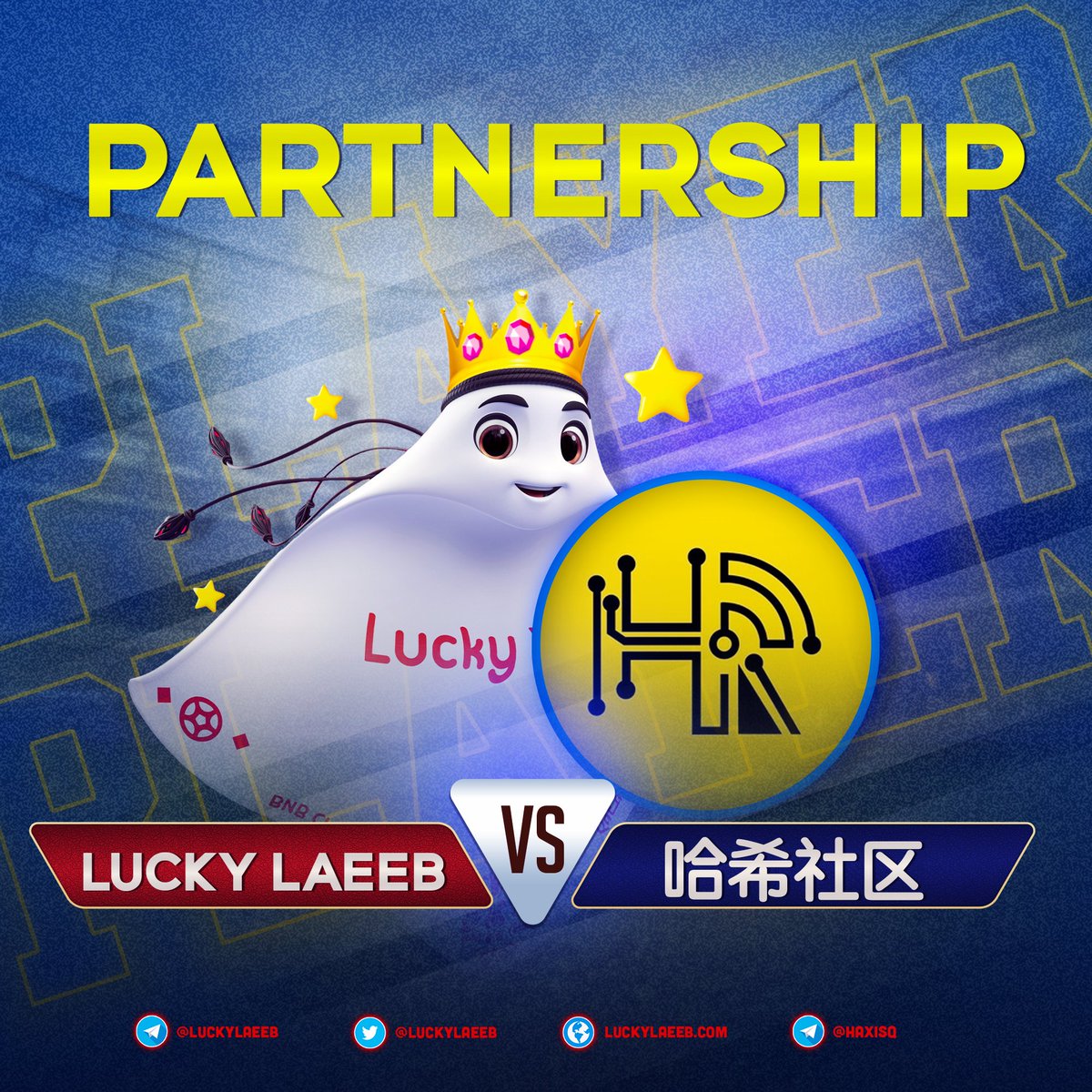 🤝 <a href="/HaXiSQ/">哈希社区</a> is a big and quality community. The support from this community will help Lucky LaEeb keep developing and growing day by day.

Thank <a href="/HaXiSQ/">哈希社区</a> for supporting Lucky LaEeb!

👉 t.me/HaXiSQ/3275743