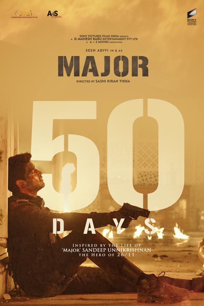 50 Days for the blockbuster #MajorTheFilm