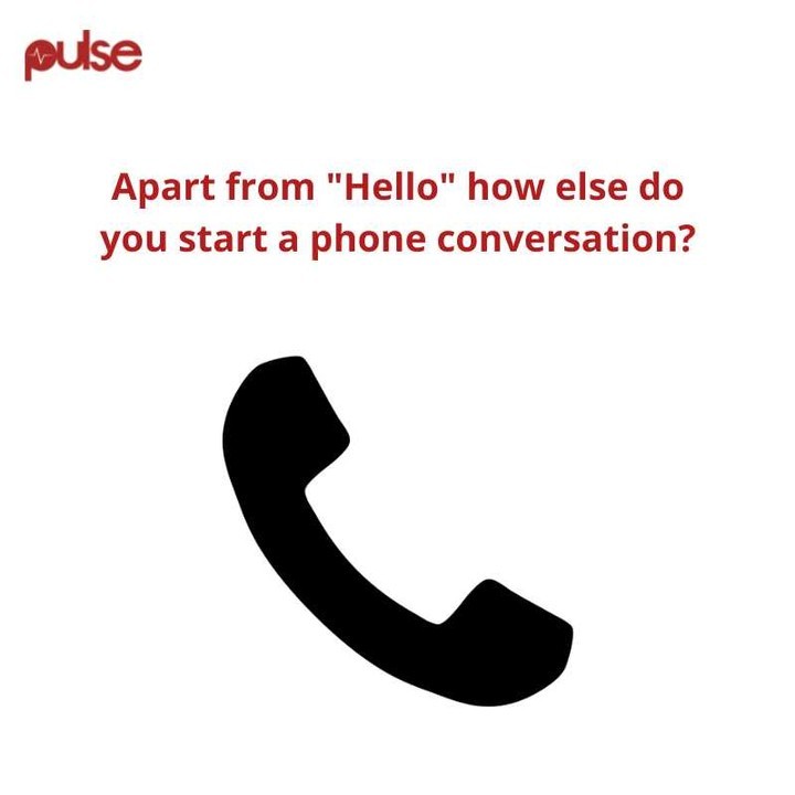 PulseGhana's tweet photo. How else do you start a phone conversation?🤔

#PulseTeaser https://t.co/eW3F3feGtv