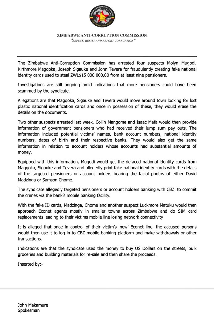 Tinashe Madondo tweet media