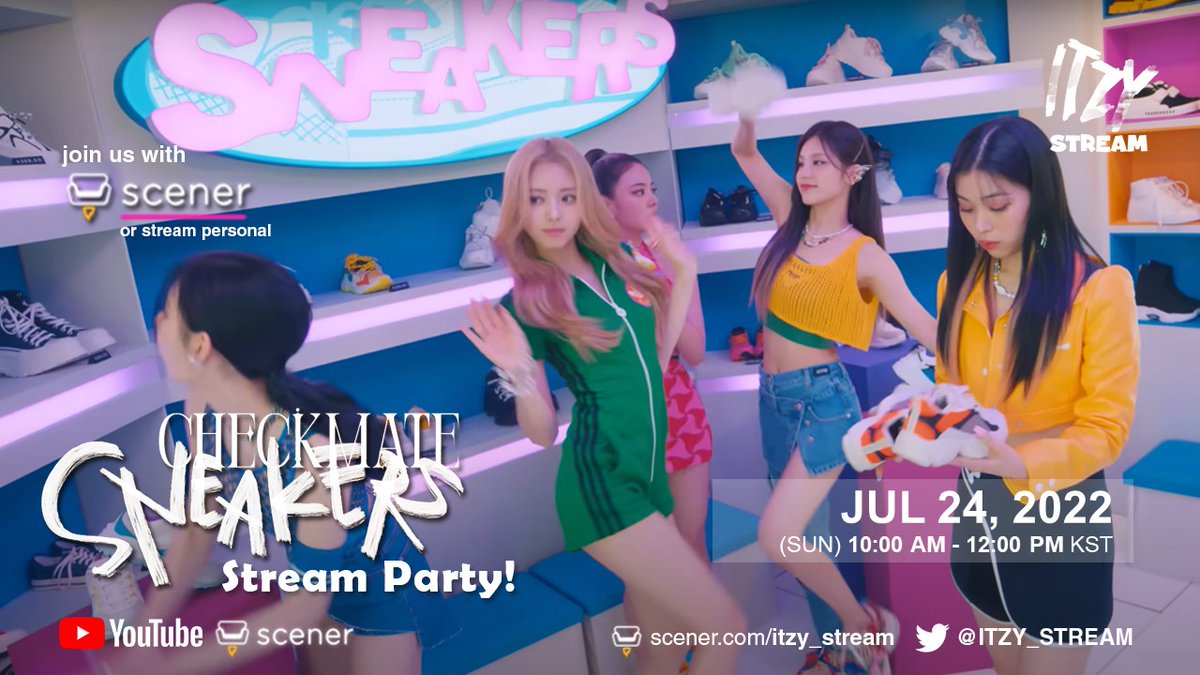 ITZY STREAM ≷ tweet media