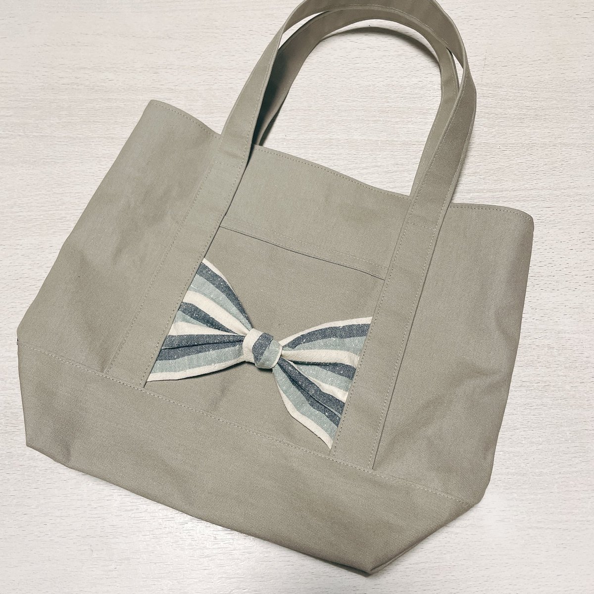 倉敷帆布のトートバッグが出来ました🧡