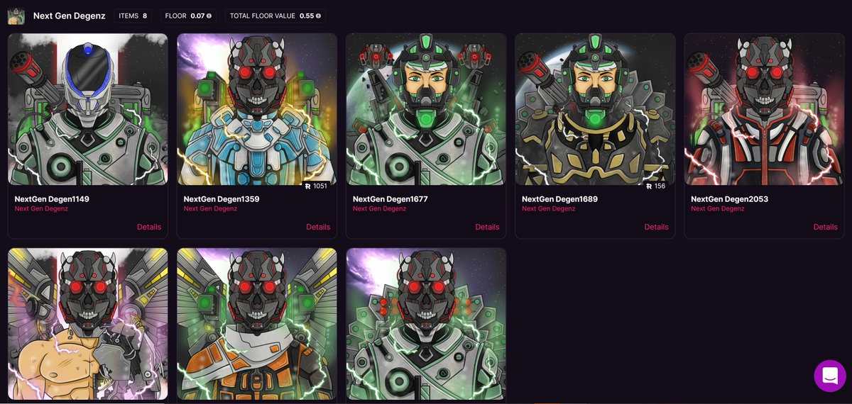 <a href="/NextGenDegenz/">Next Gen Degenz</a> Got my army ready! :) LFG!