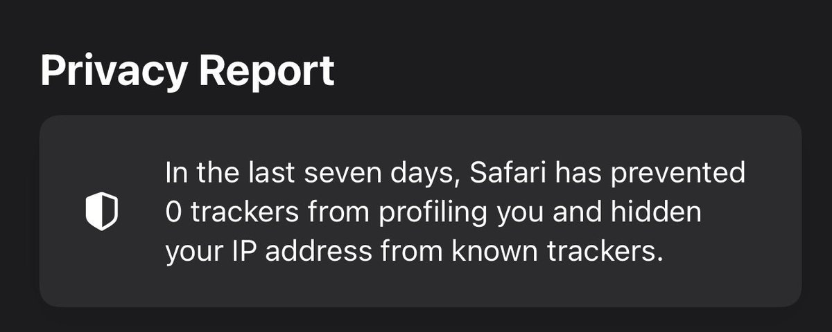 Quick question <a href="/Apple/">Apple</a> @safariwebbrowser <a href="/AppleMusic/">Apple Music</a> <a href="/AppleTV/">Apple TV</a> <a href="/tim_cook/">Tim Cook</a> does this mean u just let any trackers who asked have my info &amp; stopped none or is just no one interested in which case how do i get my numbers up pls answer, thanks