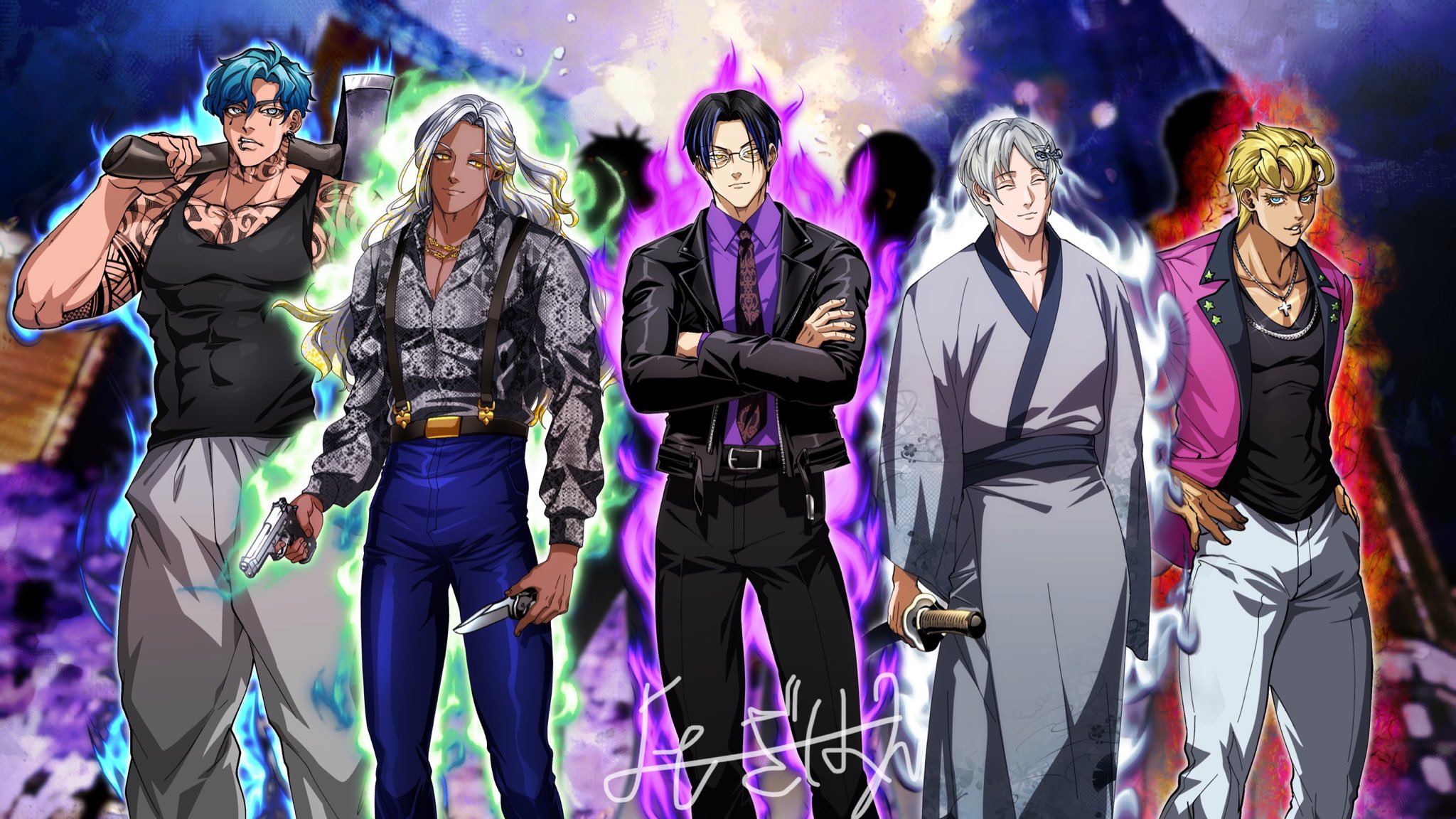 ヒューマンバグ大学 羅威刃セット