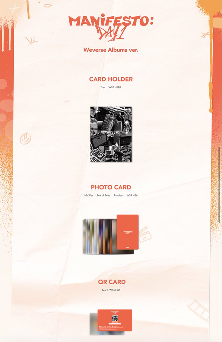 #AUTUMNKSHOP_GO
SEALED MANIFESTO WEVERSE VERSION
- 350 EACH
- SEALED FROM WEVERSE
- DOP: AUG 3
- ETA: 1-2 WEEKS AFTER SHIP OUT 

REPLY OF DM 

MINE + QTY
