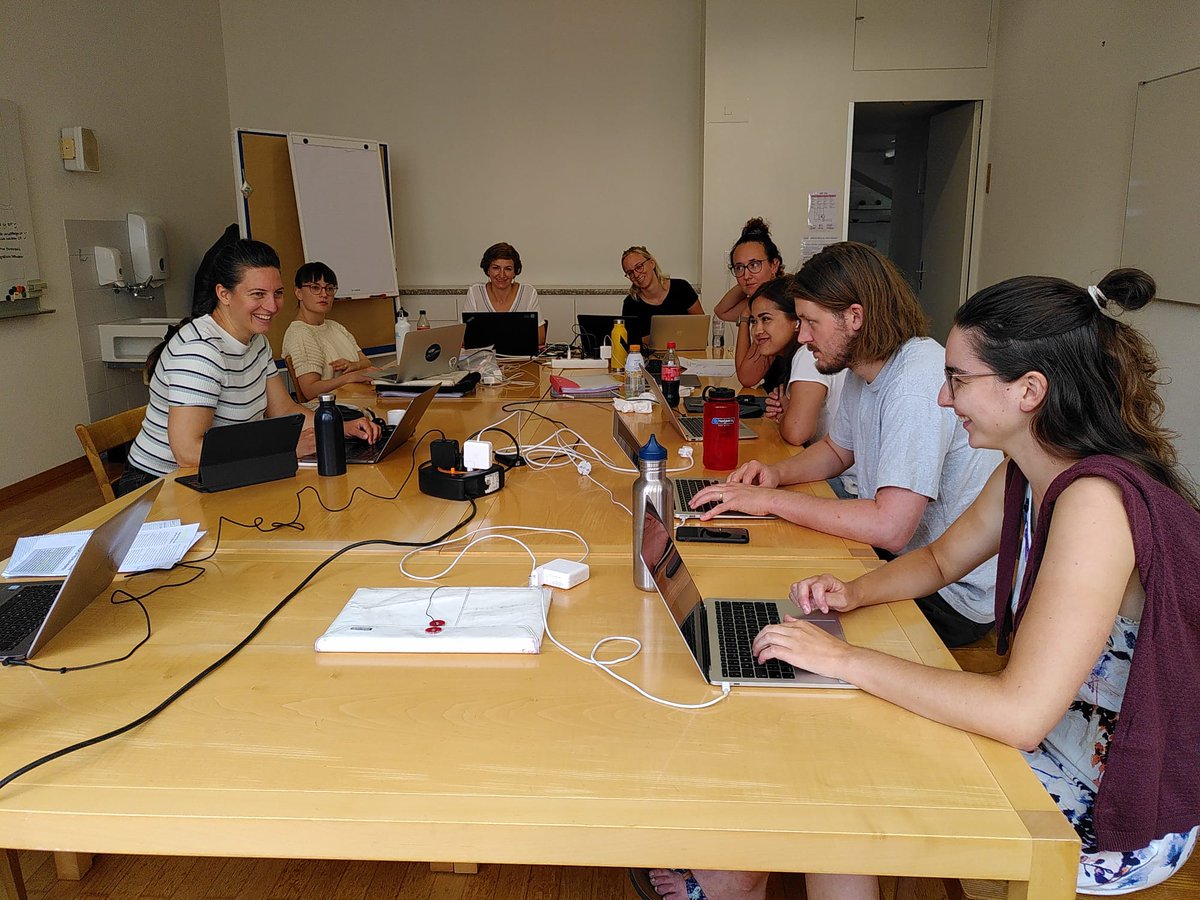Writing in great company with the Junior Members of the #SSECR on a writing retreat at Vierwaldstättersee. #SSECR_events