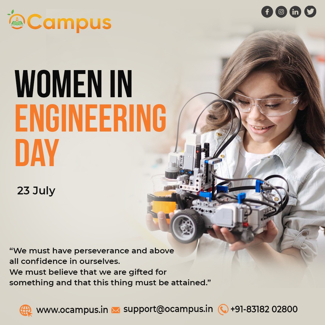 ocampusapp's tweet photo. Don't let anyone rob you of your imagination, your creativity, or your curiosity. It's your place in the world; it's your life. Go on and do all you can with it, and make it the life you want to live.
#womeninengineering #engineering #science #womenempowerment #ocampus #schoolapp https://t.co/GqC6FWbmE5