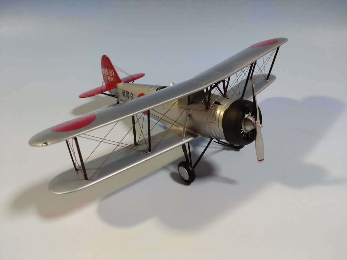 solid_model's tweet image. 94式艦上爆撃機
縮尺 1/50