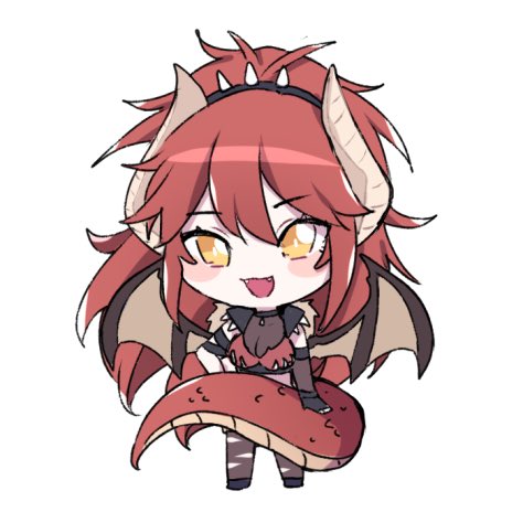SlimeyTwink's tweet photo. This is what gem looks like when he turns into @RedheadPyrrha just a WAY smaller version basically 4ft shorter than the actual Dragon https://t.co/P6ThkeBnts