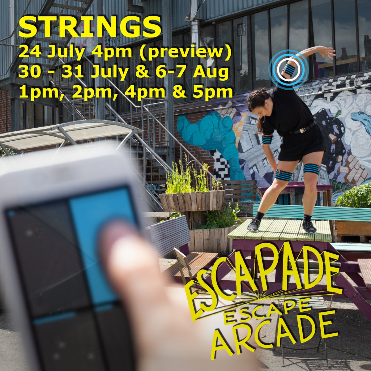 mink_ette's tweet photo. Escapade Escape Arcade previews this weekend and opens on Thursday 28 July.  
Join us today between 2pm - 5.30pm and Sunday 12pm - 5.30pm https://t.co/rxhIecDcwg #EscapadeArcade We're at @Enter_theVenue 18 Victoria Park Square E2 9PF https://t.co/hFppWTl9iJ