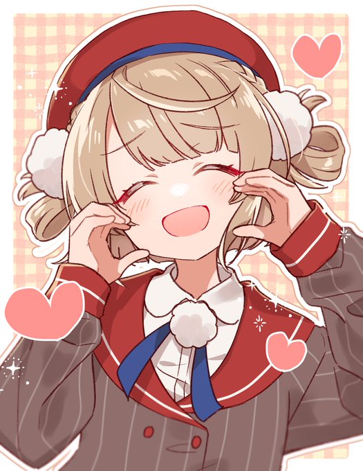 ほっぺハート #どろういんぐ 