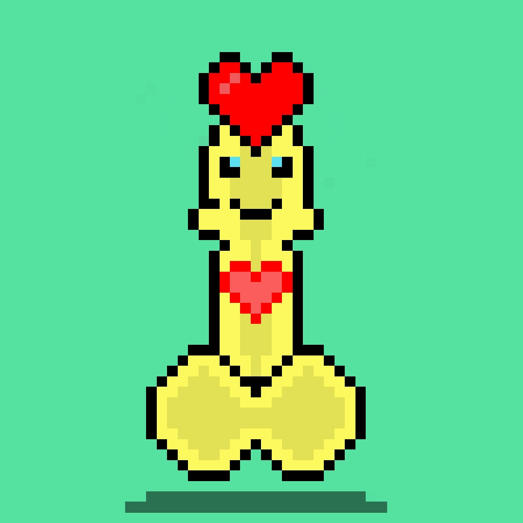 AbilMortality's tweet photo. Name: Jhonny
Number Series: #34
Rarity: Rare
Size : 50 px X 50 px
Resolution : 300 DPI
Body: Light Yellow
Items: Logo Love
Background: Light Green
Unique: 1/1

https://t.co/TqXkettq2J

#davincigallery #NFTs #NFTGiveaway #NFTProject #NFT #NFTdrop #NFTCommunity #nftcollector https://t.co/yKyDfPsj96