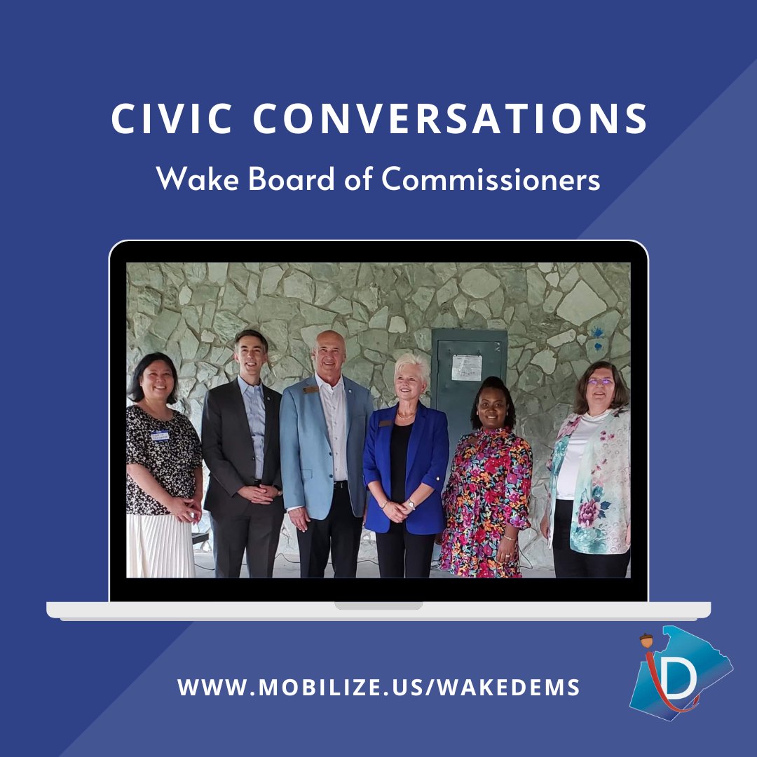 Join us Wed., July 27, 7-8pm,  for WCDP's Civic Conversations with Commissioners Matt Calabria and Vickie Adamson, and Candidates Don Mial and Cheryl Stallings, for a Q&amp;A about the Board of Commissioners and the candidates.  Sign up here for the link: bit.ly/3oqQxmU