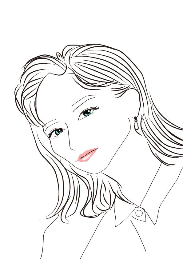 はおみん 優しい似顔絵とシンプルな絵を描いてます Herokawasaki2 Twitter