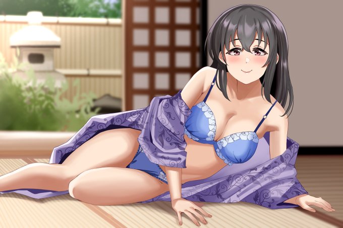 グラビア撮影後の肇ちゃん授乳手コキ♡ 