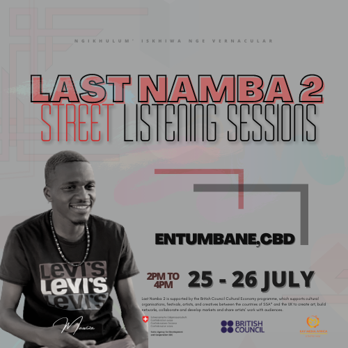 l am dropping Last Namba 2 (EP) on the 1st of August. On this project l worked with new young talent and l cant wait to share the new music.

Listening sessions start on Monday.