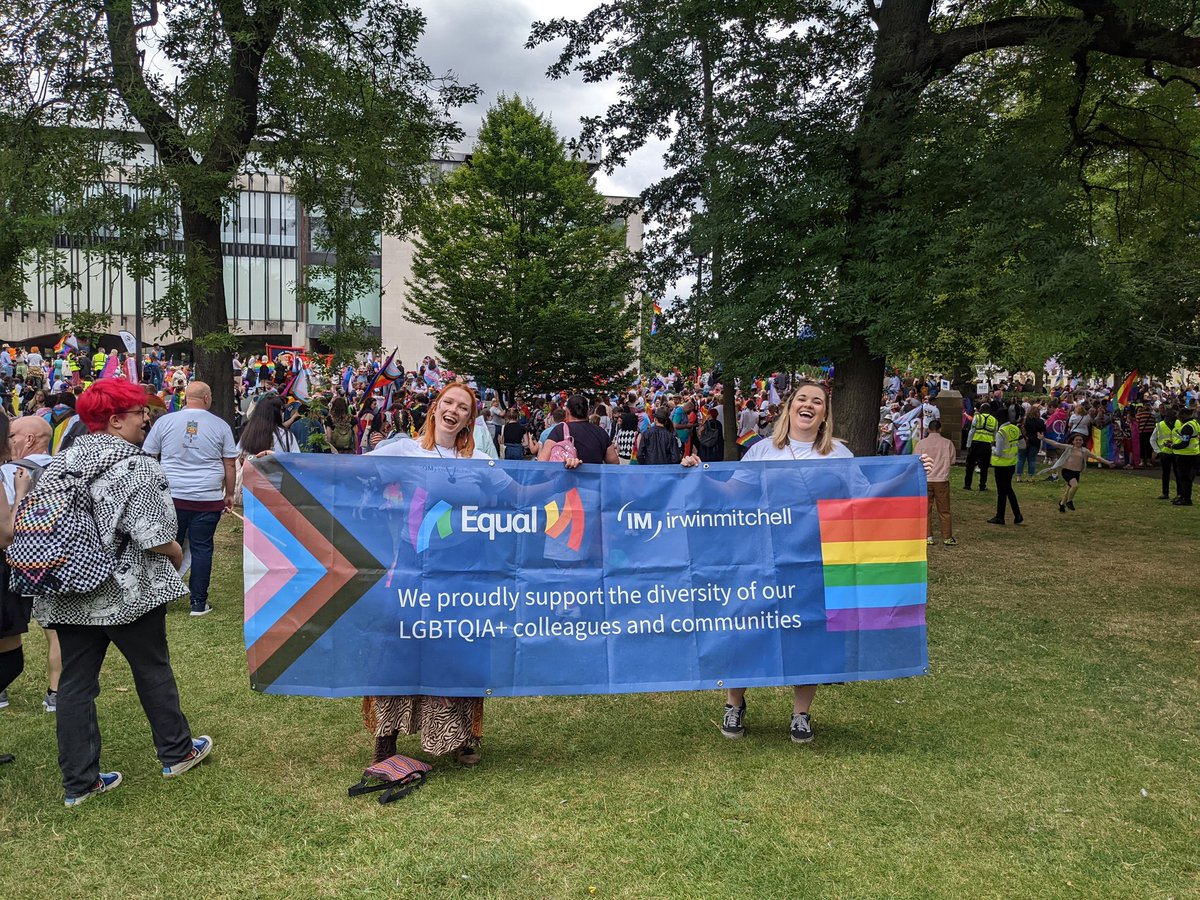 MeganWalker1510's tweet image. So much fun walking in the #wearenorthernpride #ukpride2022 parade in Newcastle today representing #IMEqual and @Community_IM