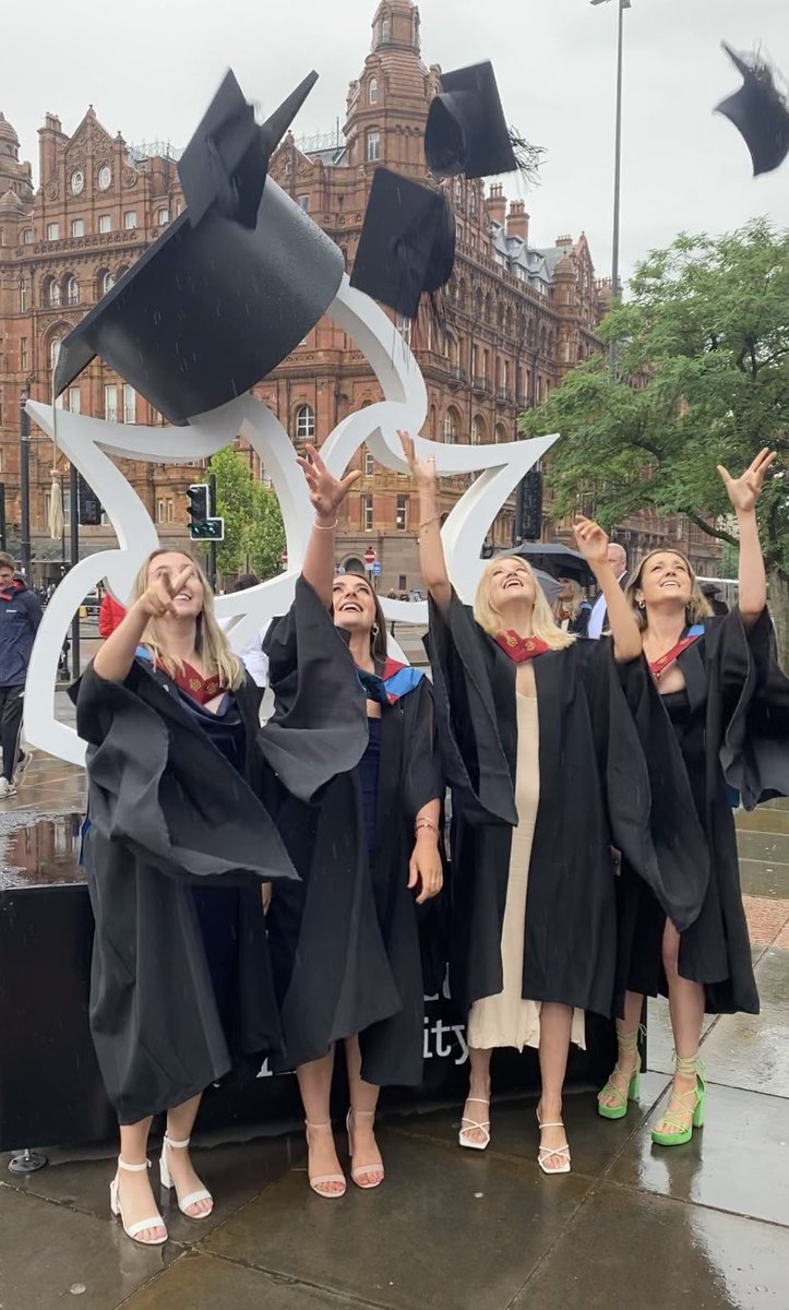 Officially a graduate! Walking across that stage seemed impossible 5 months ago, but I did it. Big thanks to my day 1 and absolute rock <a href="/CaitlinA_physio/">Caitlin Adams</a>, I couldn’t have done it without you 🤍
#PhysioGrad <a href="/MMUPhysio/">MMUPhysio</a>