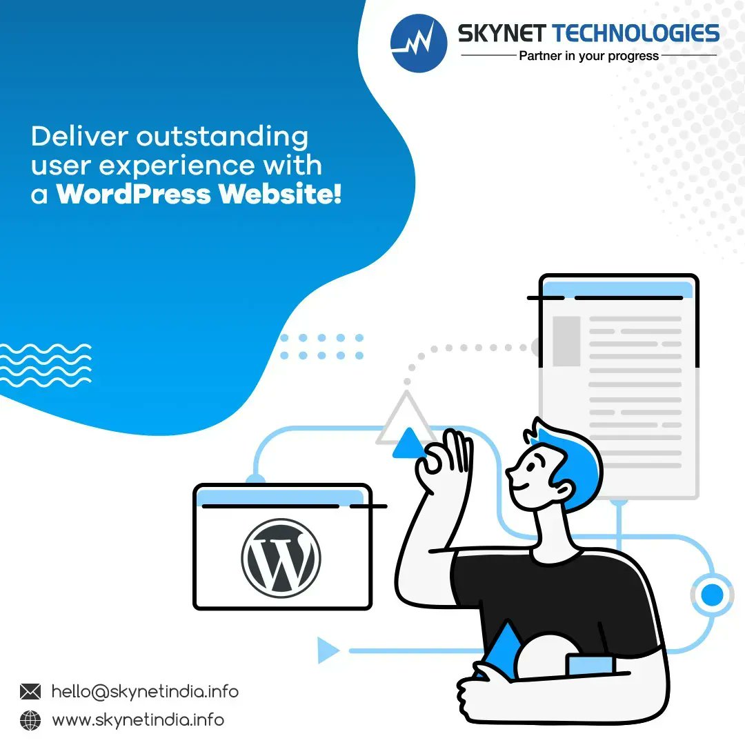 skynetindia's tweet photo. We deliver outstanding web experiences to your users by crafting amazing WordPress websites! @WordPress 

https://t.co/O2yG3k8oeq

#WordPress #WordPressDevelopment #WordPressDeveloper #WordPressWebDevelopment #WordPressWebsite #WordPressSolution #USA #Australia https://t.co/bEDywVB4hE