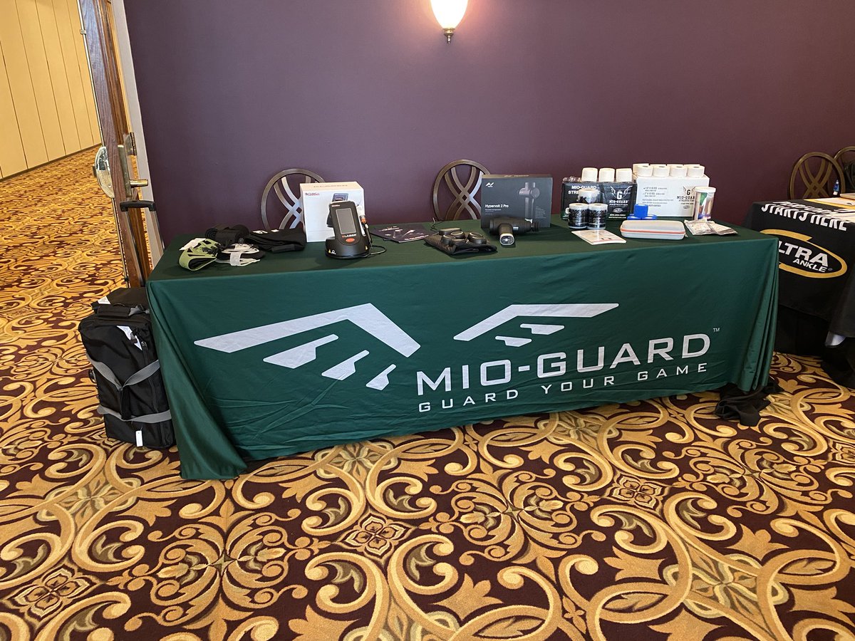 Paul_Calloway's tweet photo. Indiana Athletic Trainers - come see us today only at @INAthletic summer symposium in Indianapolis. We’ve got some new tech to talk about!
#klaser #hypericex #hypervolt #mx3hydration https://t.co/Xnehd0Hann