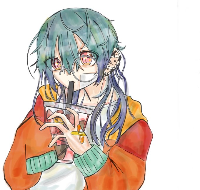 長髪男子のtwitterイラスト検索結果 古い順