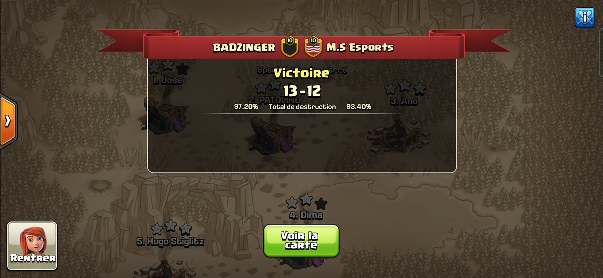 <a href="/QuesoCupTV/">Queso Cup</a> group stage 
Match 1 ☑️

GG <a href="/MS_EsportsCOC/">M.S Esports 2</a> 👊

See you tomorrow for our last 2 matche
1 win for playoff 🤌🔥

#GoBADZ
