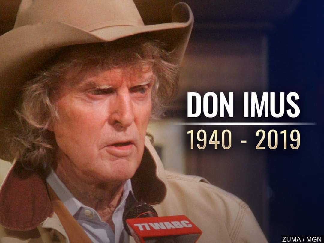 JoeStatMan64's tweet photo. Today we remember
#JohnDonaldImus
#DonImus
#ImusintheMorning
Born July 23, 1940
Died December 27, 2019
#66WNBC @WFAN660 @77WABCradio https://t.co/BvYF38lwFB