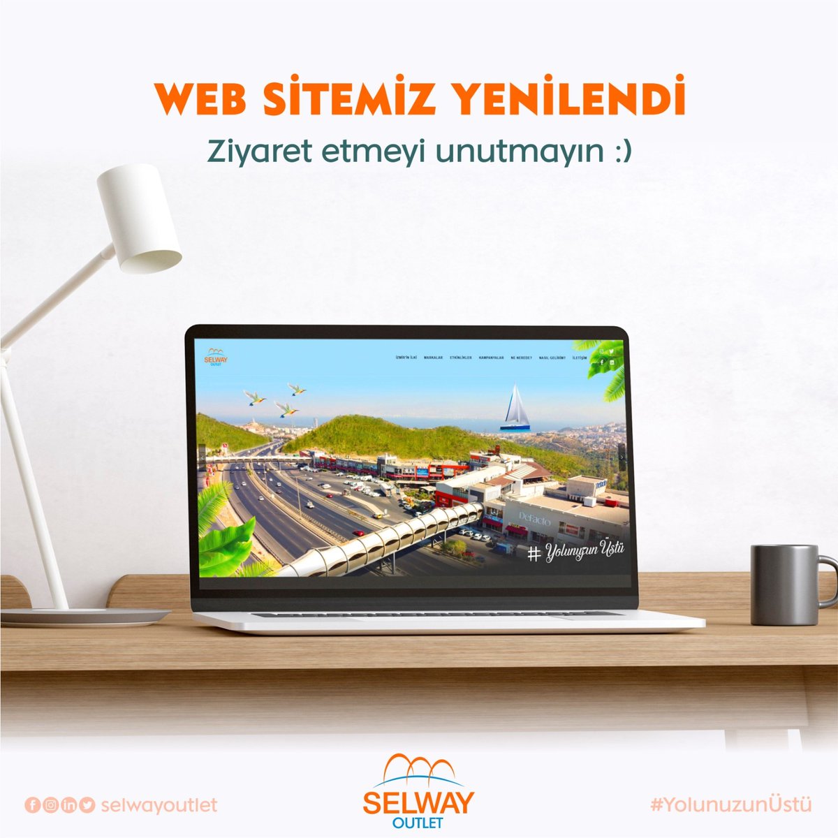 Yenilenen web sitemizi ziyaret etmeyi unutmayın!🤩
.
.
.
#selway #selwayoutlet #outlet #web #website #izmir #balçova #avm #alışveriş #çeşme #alaçatı #keyif #eğlence #lezzet #indirim #kampanya #fırsat #göztepe #güzelyalı #keşfet #keşfetteyiz