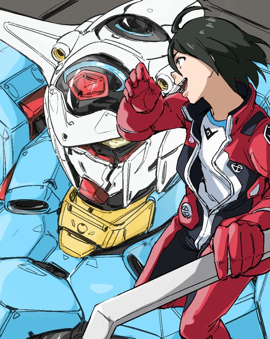 【修正版】
「GのレコンギスタIV 」公開記念🎉
Gセルフとベルリ描きました!
映画館に早く行きたい笑

話、わかりたければみるしかないでしょ!

#Gレコ
#Gのレコンギスタ 