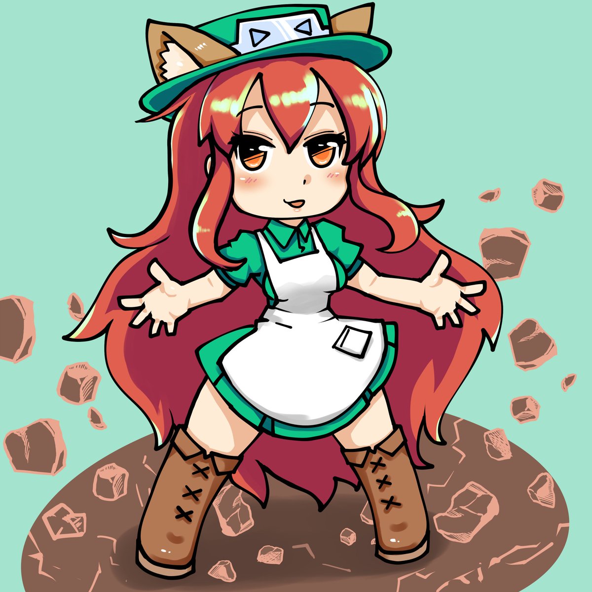 過去絵 #よその子 