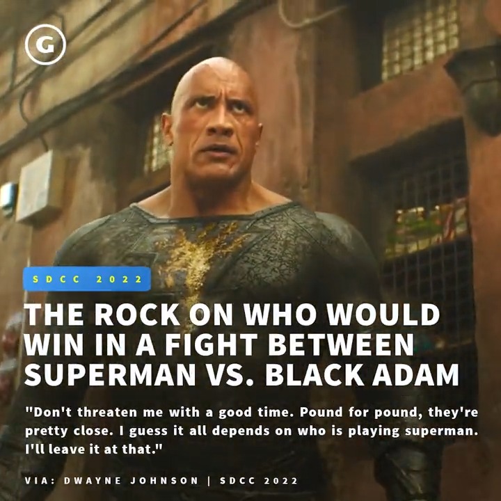 Black Adam vs Superman: Who would win in a fight?