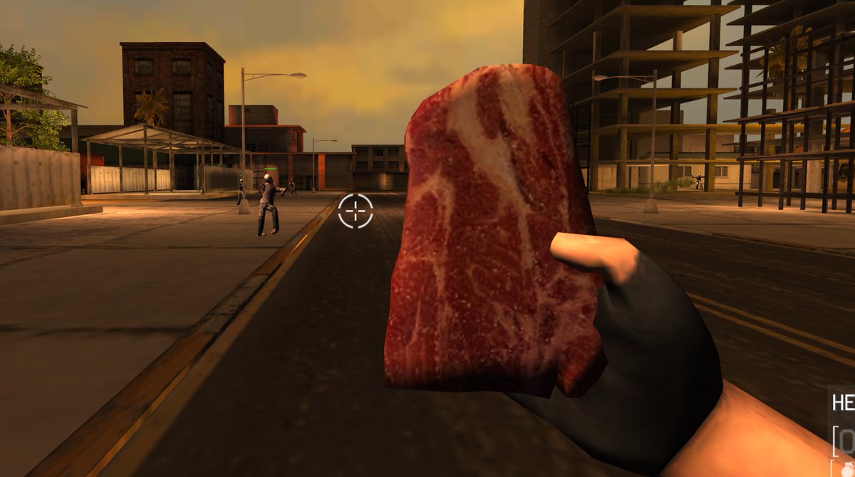 Throwing fresh meat to zombies can save your life in our game... at least for some time 

Try it at play.horrorlands.com

<a href="/WAX_io/">WAX</a> 

#waxnft #waxgame #NFT #waxio