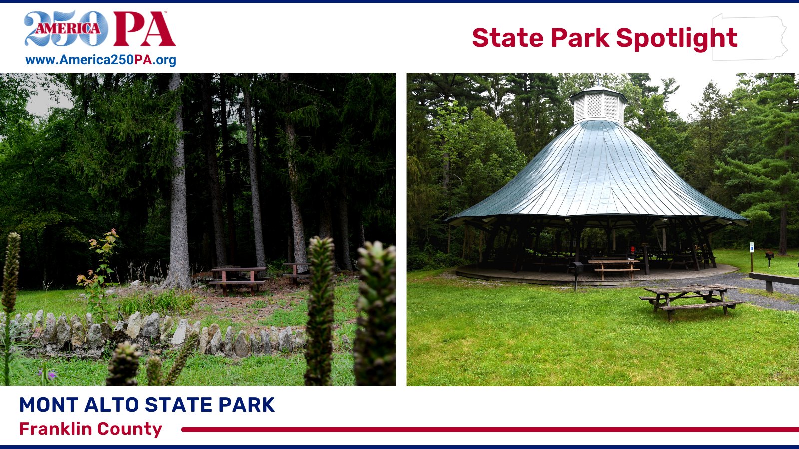 America250PA on Twitter "It's StateParkSaturday! A250PA highlights