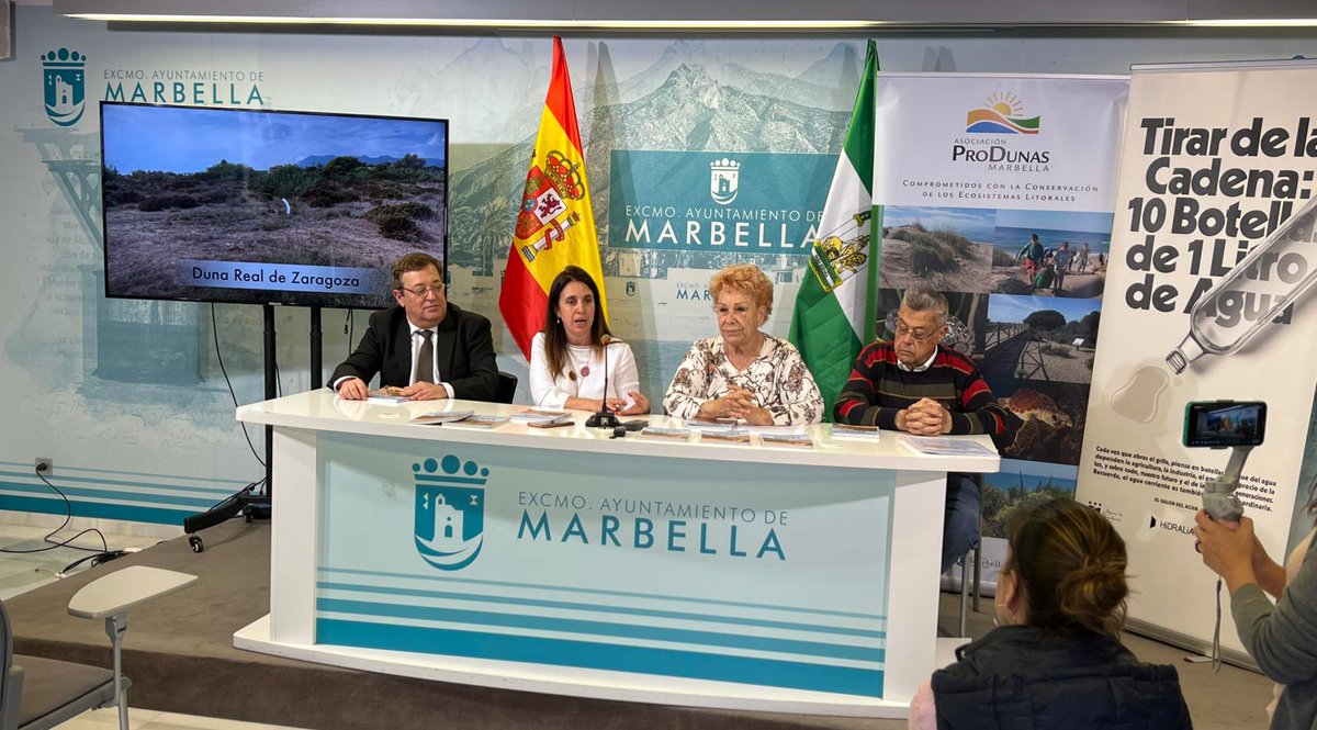 InfoHidralia's tweet photo. ⚫ Nos sumamos a las muestras de cariño por el fallecimiento del fundador y presidente de la Asociación #ProDunas, Fernando Piquer, clave para la preservación del entorno dunar de #Marbella
🫂 Nuestras condolencias para sus familiares y allegados https://t.co/DAGeJYFSIq