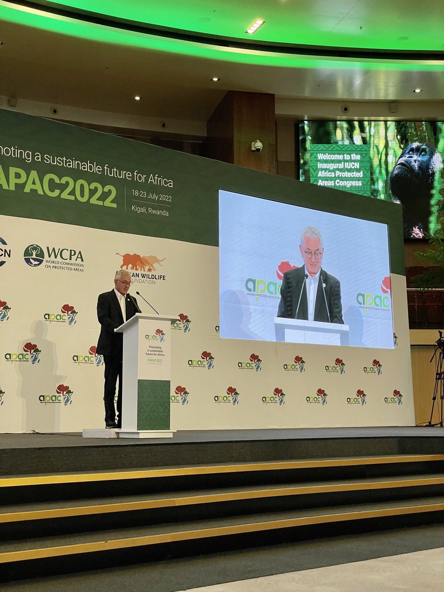 DG of ⁦<a href="/IUCN/">IUCN</a>⁩ “There can be no doubt that inclusive protected &amp; conserved areas that respect the rights of people and share their benefits equitably are the only way we can achieve the ambition of conserving at least 30% of land and sea areas” #APAC2020