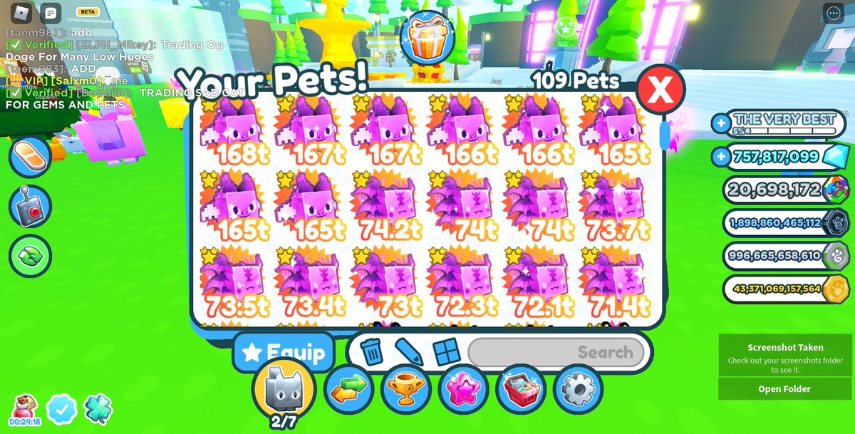 __dianuca's tweet photo. trading these pets and gems only for adopt me pets! looking for neons old legendaries. not going first, trying to collect more proofs as well.
#amtrading #petsimx #adoptme #adoptmetrading #PetSimulatorX https://t.co/PT0kFBEEtQ