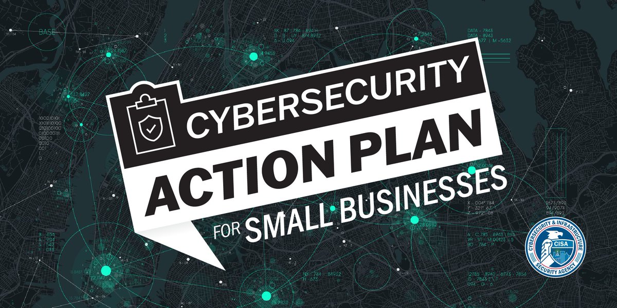 View our small business resources to help keep your networks safe: cisa.gov/small-business