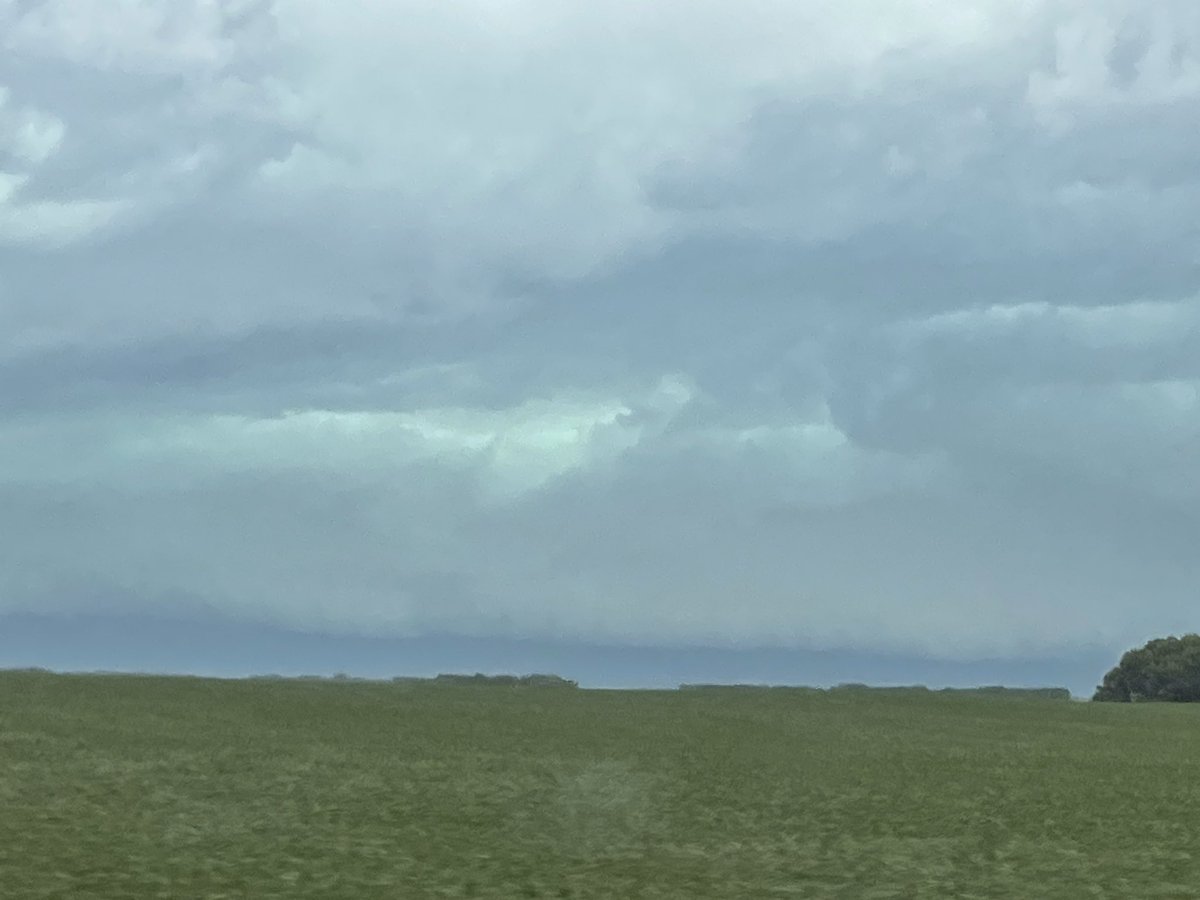brandidux's tweet photo. @NWSTwinCities view looking west south of Olivia on hey 71 https://t.co/bGWFLYhLR1