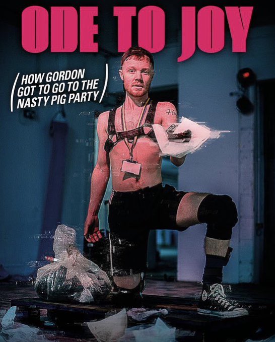 Proud to be part of this show - running at Summerhall this fringe - #gordonspigparty #cautionadvised