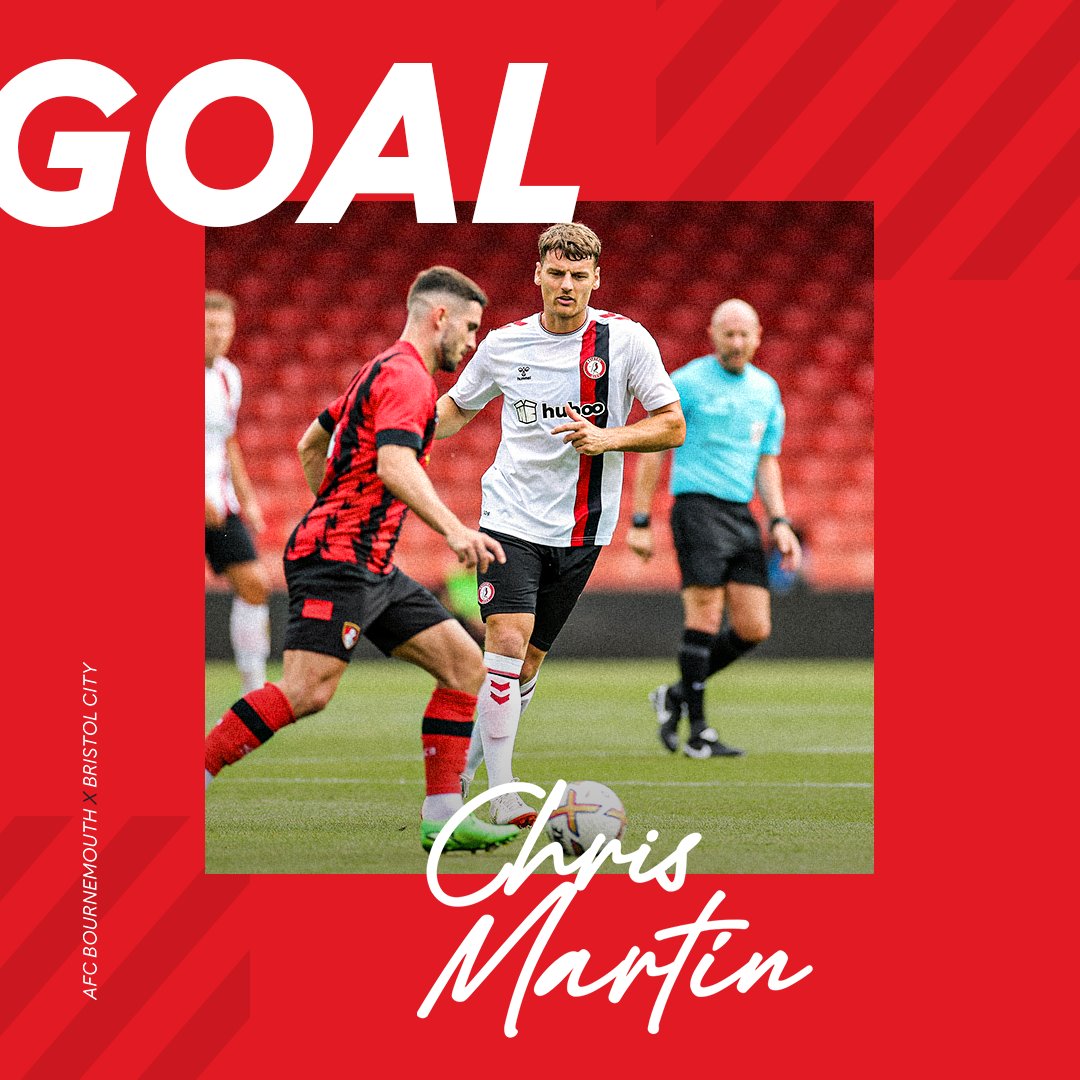 BristolCity's tweet photo. Martin fires home from 12 yards into the top-left hand corner and we have the lead!

🍒 0-1 ⚪️ [49] https://t.co/vpnhpSmVKX
