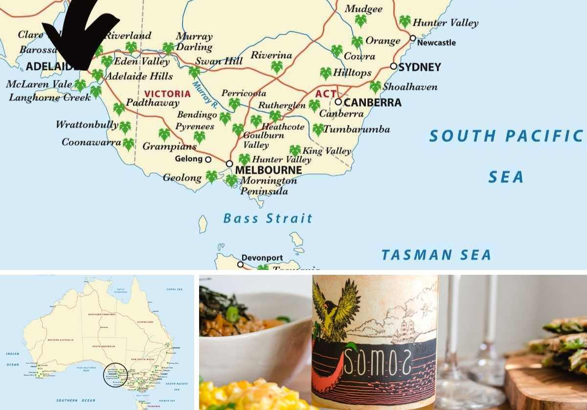 A2: Sharing a biodynamically farmed Verdehlo wine from McLaren Vale in South Australia.  Interesting that it was picked once early and once late in the season for  ripeness.  50% skin contact for 1 month while the remaining had skin contact for 180 days!  #worldwinetravel