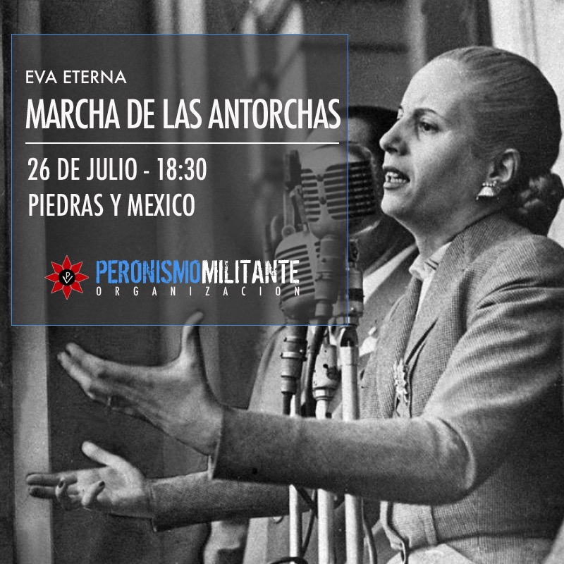 Peronismo_PM's tweet photo. #EvaEterna | "Aunque deje en el camino jirones de mi vida, yo sé que ustedes recogerán mi nombre y lo llevarán como bandera a la victoria"

#PeronismoMilitante https://t.co/3Gd7bOevsE