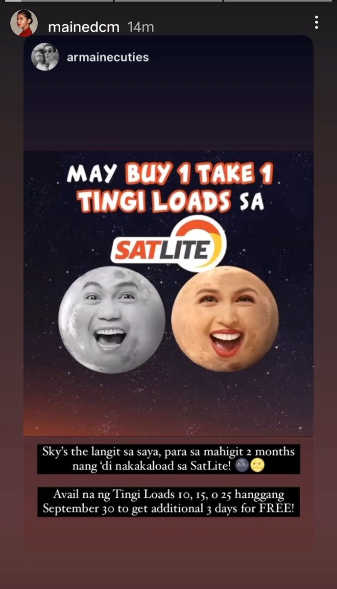 ma1208an's tweet photo. Maine For SatLite!
Maine as Stacy
@mainedcm | #MaineMendoza
#DADDYSGURLBroCode https://t.co/4ABciFT1eM