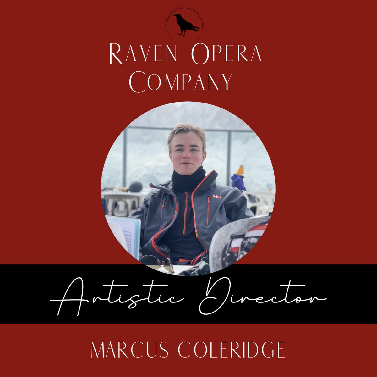 RavenOpera's tweet photo. Our Artistic Director for 2022/23 is the fantastic Marcus Coleridge https://t.co/JpK88Yxnja