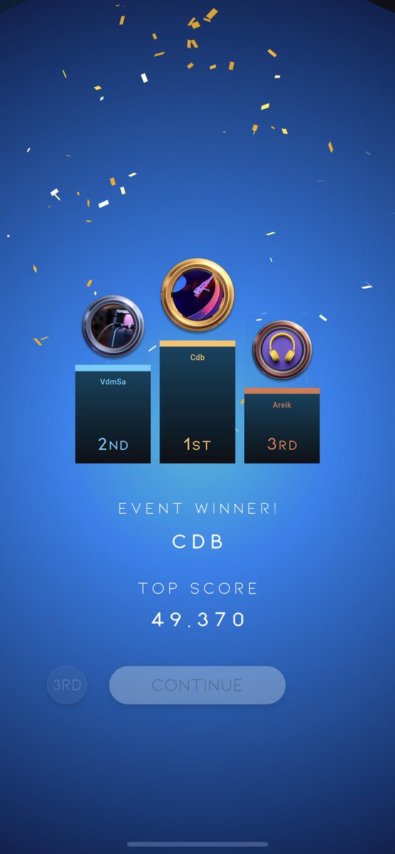 _areik_'s tweet photo. @playbeatstar Got third 🙃 absolutely obsessed with this game tho 🤪 https://t.co/xJNQ6UZVk4